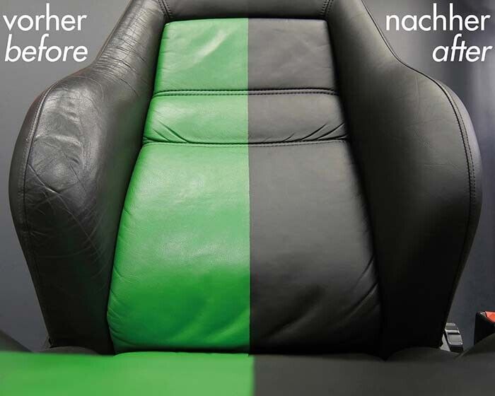 Car Interior Dash Plastic Leather Spray Paint Matt Black + Primer + Matt Sealer + Caps