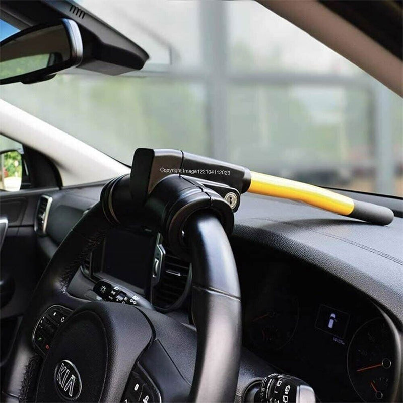 Maypole MP9045 Car Dash Dashboard Anti Theft High Security Steering Wheel Lock +Caps