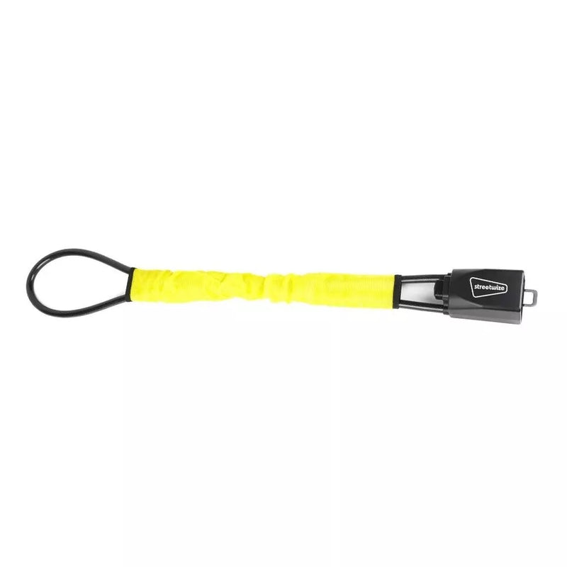 Universal Fit Security Car Steering Wheel Seat Belt Lock Heavy Duty + Caps
