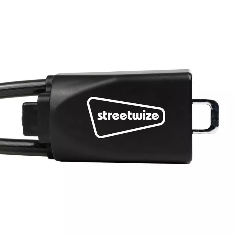 Universal Fit Security Car Steering Wheel Seat Belt Lock Heavy Duty + Caps