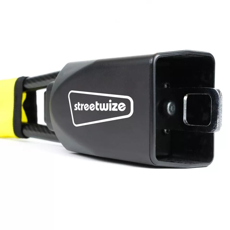 Universal Fit Security Car Steering Wheel Seat Belt Lock Heavy Duty + Caps