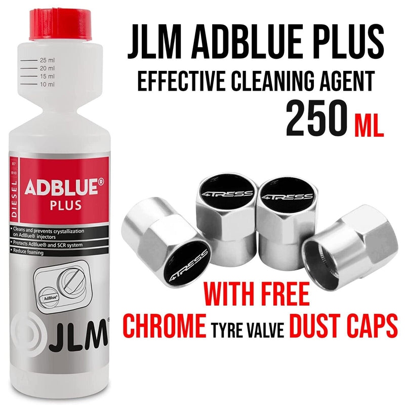4x JLM AdBlue Plus System Crystal Preventer Reducer Additive Treatment 250ml +Caps