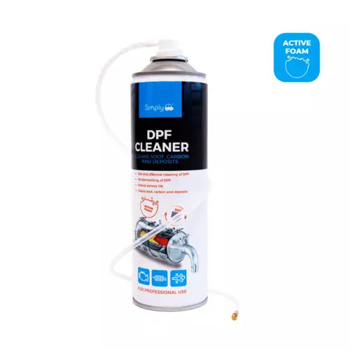 Simply DPF Cleaner Diesel Particulate Filter Cleaner Foam 500ML Aerosol Spray