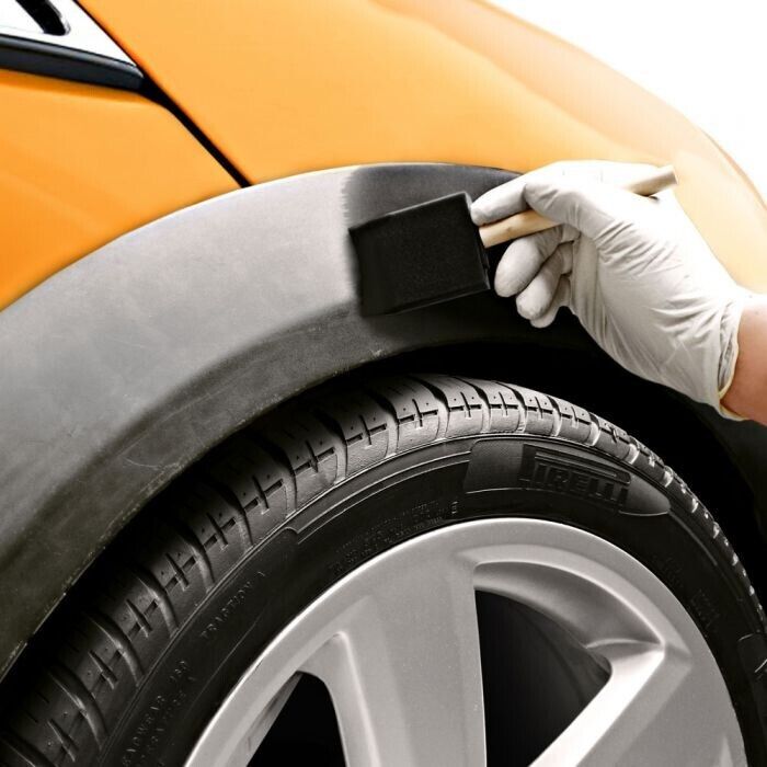 E-TECH Pro Car Black Plastic Trim Restorer 236ml Satin Finish to Faded +Caps