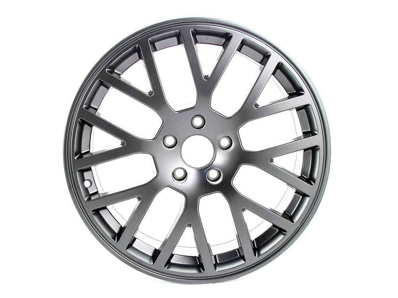 E-Tech TECHNIK GREY Car Alloy Wheel Wheels Refurbishment Spray Paint Lacquer Repair Kit +Caps