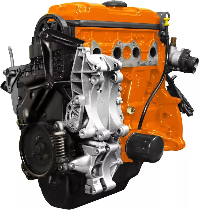 E-Tech ORANGE Engine Spray On Enamel Paint High Temp Heat Resistant