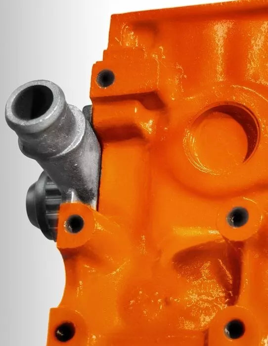 E-Tech ORANGE Engine Spray On Enamel Paint High Temp Heat Resistant