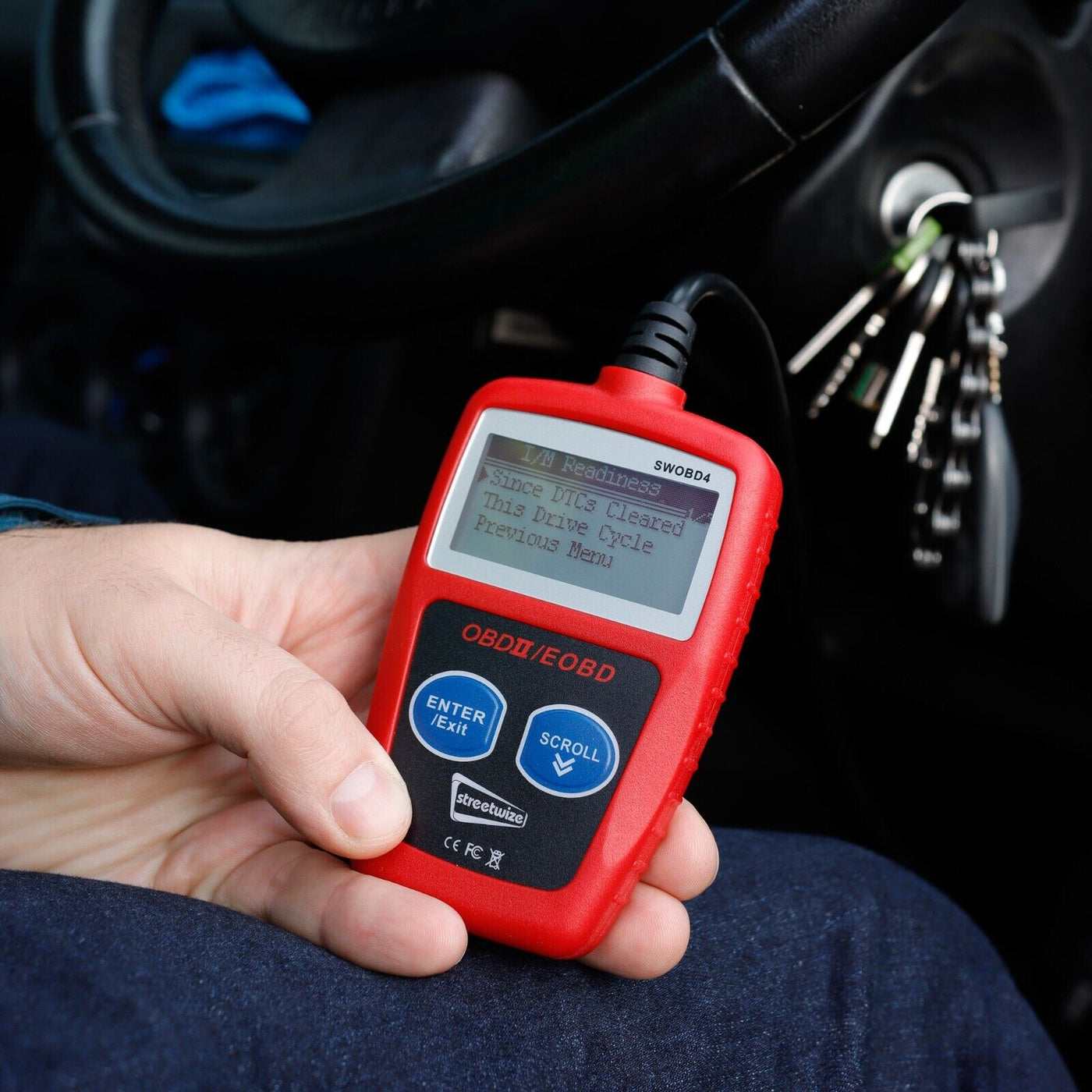 Car OBDII DTC MIL Engine Diagnostic Error Fault Code Reader Reset Tool