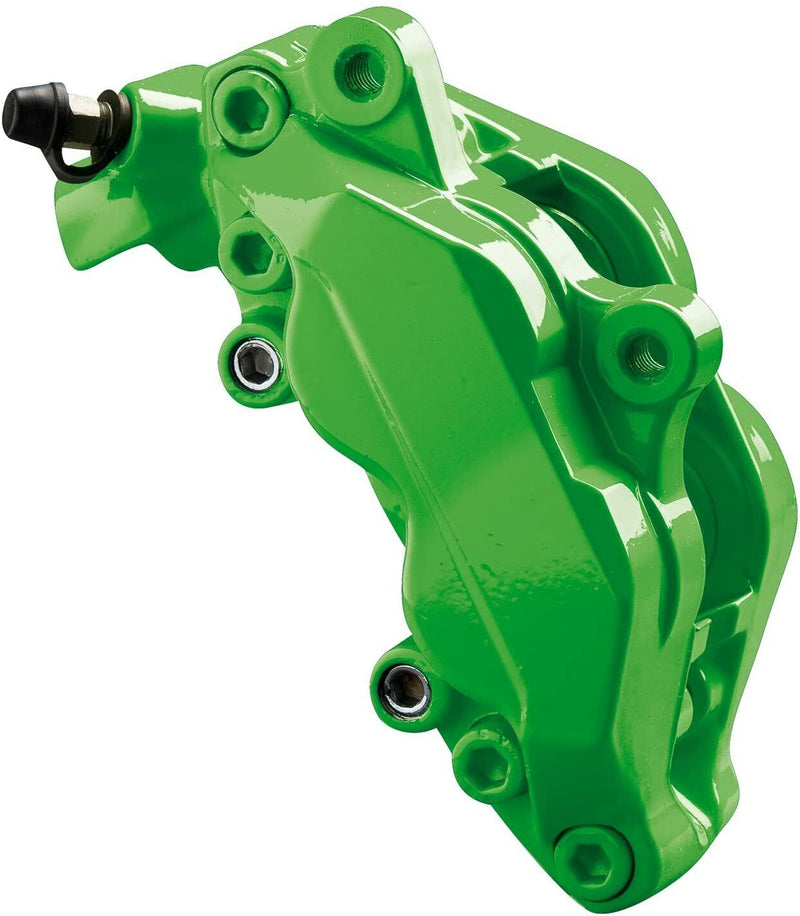 Foliatec Power Green 2166 Car Bike Engine Brake Caliper High Temp Paint Lacquer Kit +Caps