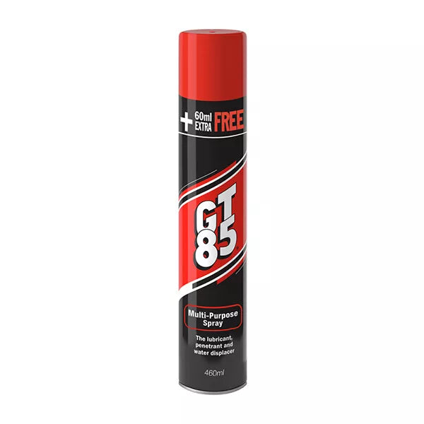 GT85 Spray Lube Lubricant Penetrator Water Displacer Corrosion 400ML + 60ML FREE