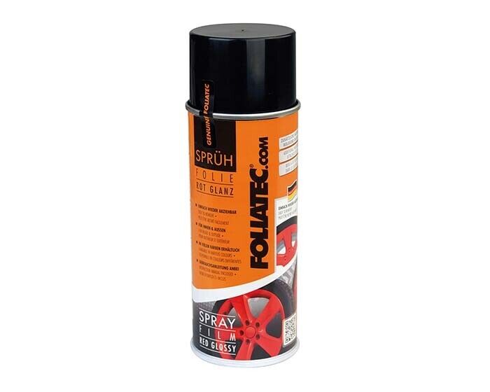 Foliatec Red 2059 Car Alloy Wheels Bike Boat Peelable Protective Film Spray Paint Set +Caps