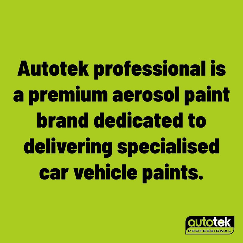 12x Autotek Gloss White Spray Paint Professional Bodyshop Hi Covering Power+G+C