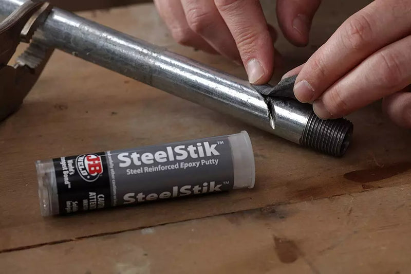 JB Weld SteelStik Iron Copper Brass Aluminium Repair Epoxy Putty Bond