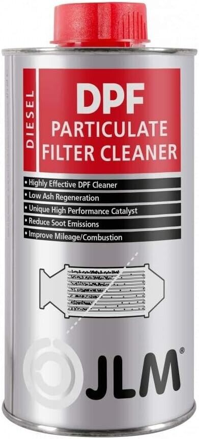 2x JLM Car Van DPF Diesel Engine Particulate Filter Cleaner Fluid 375ml +Caps