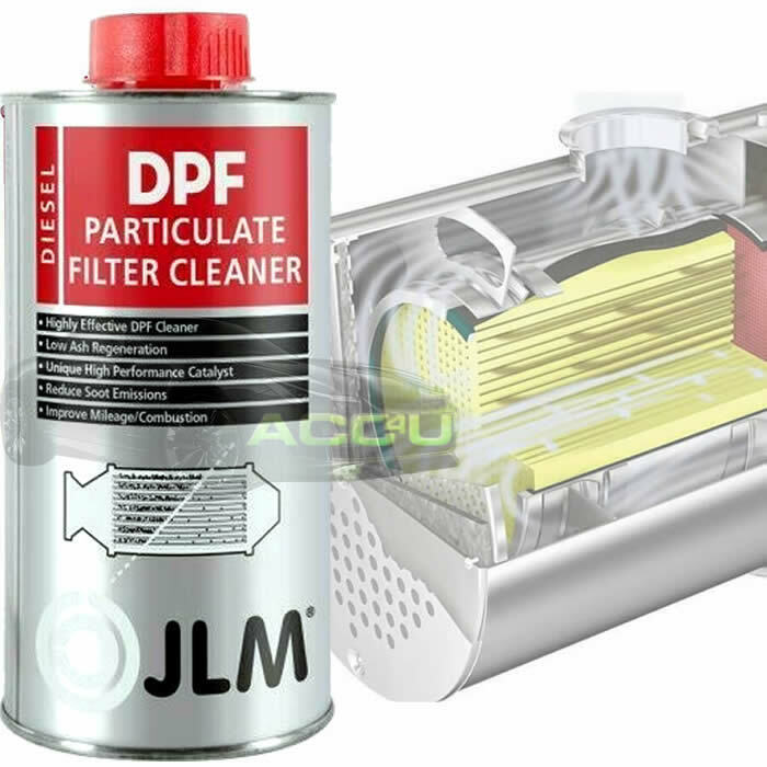 2x JLM Car Van DPF Diesel Engine Particulate Filter Cleaner Fluid 375ml +Caps