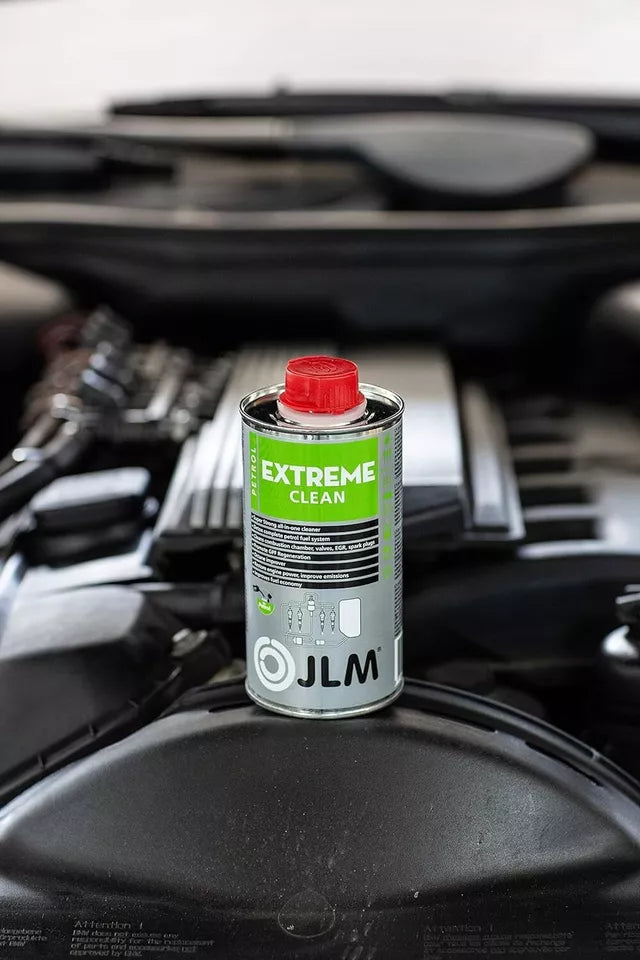 2x JLM Petrol Extreme Clean Car Turbo GPF EGR Fuel System Cleaner 500ml + Caps