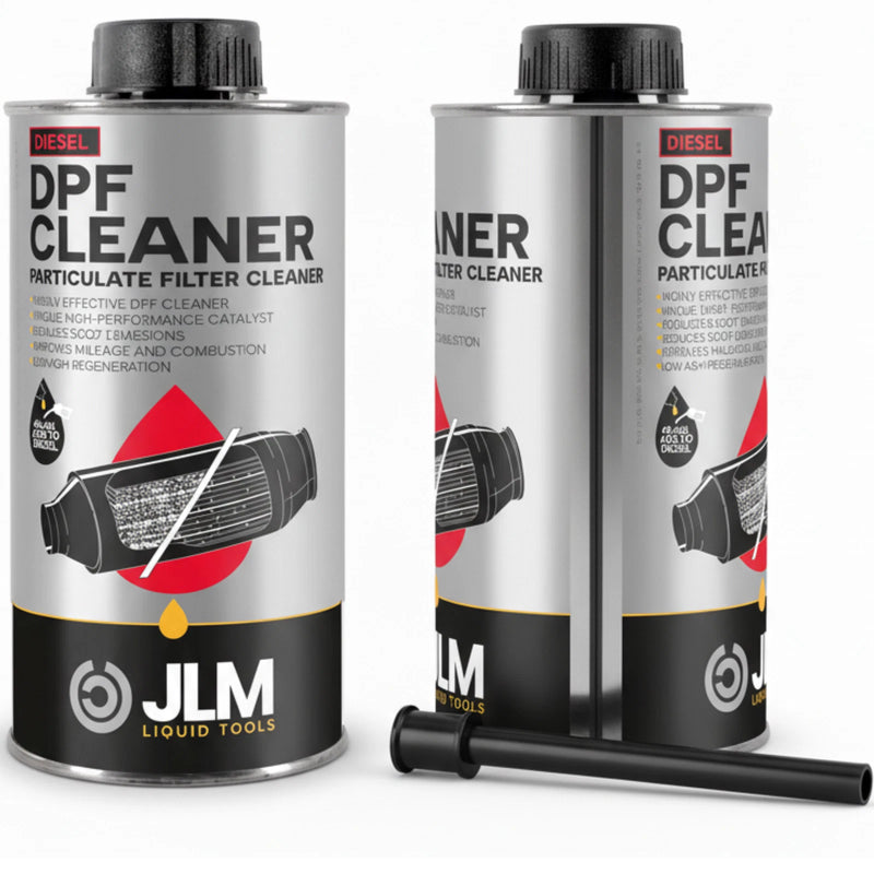 2x JLM Car Van DPF Diesel Engine Particulate Filter Cleaner Fluid 375ml