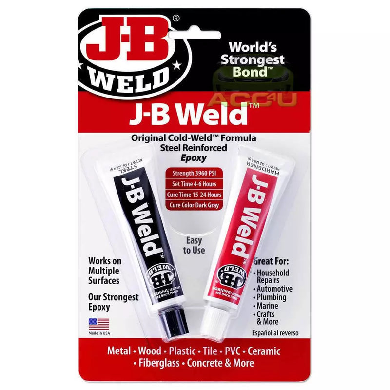 JB Weld Original Cold Weld Steel Reinforced Strong Multi Purpose Epoxy Glue