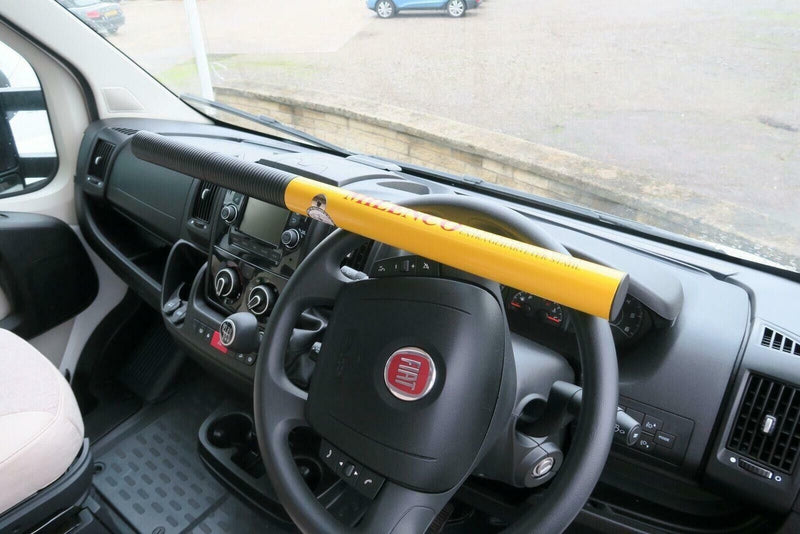 Milenco Commercial Van 4x4 Sold Secure Gold High Security Yellow Steering Wheel Lock