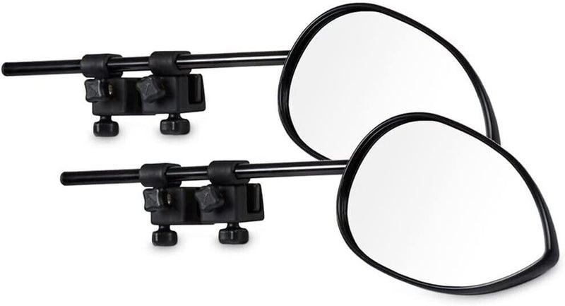 Milenco Car Van 4X4 Caravan Standard Glass Aero Towing Mirrors Strap Free With Bag