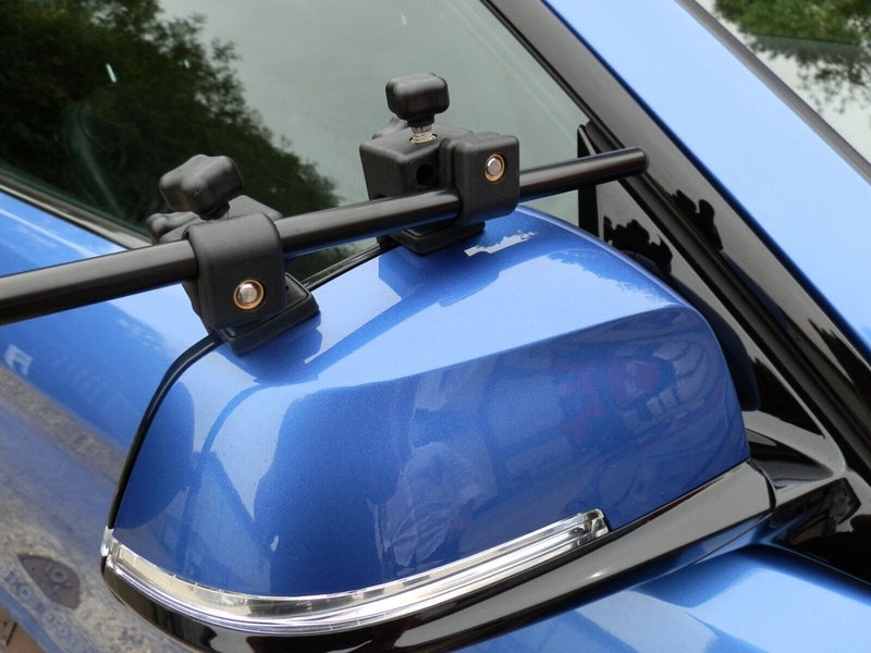 Milenco Car Van 4X4 Caravan Standard Glass Aero Towing Mirrors Strap Free With Bag +Caps