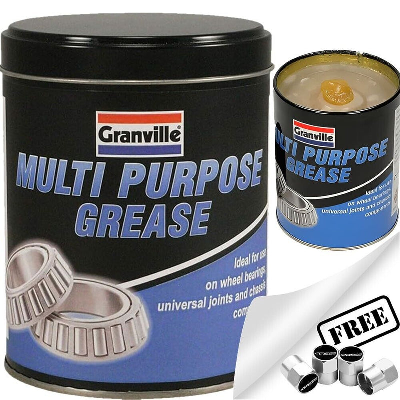 Granville MULTI PURPOSE Grease Car Wheel Bearings Universal Joints Linkages + Caps