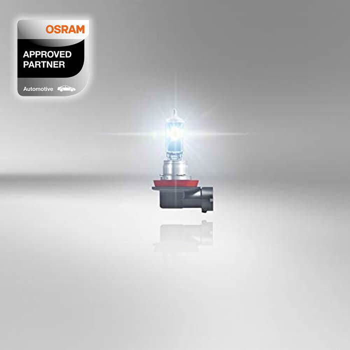 Osram Night Breaker Laser 12v H11 Car 150% Brighter Upgrade Headlight Bulbs Set