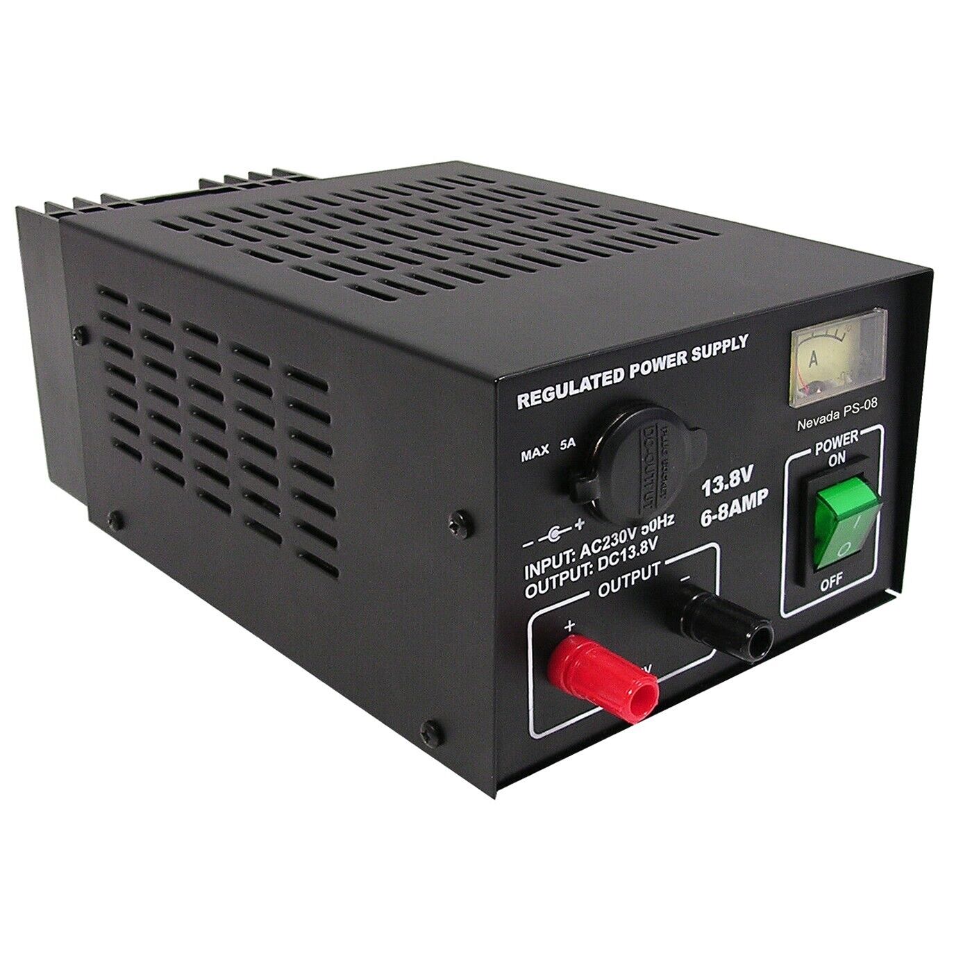 Cb Power Nevada 12v CB Radio Home Power Supply 230v to 13.8v DC 6-8A Switching