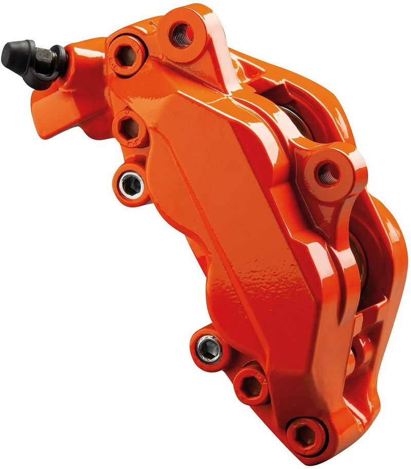 Foliatec Flame Orange 2167 Car Bike Engine Brake Caliper High Temp Paint Lacquer Kit +Caps