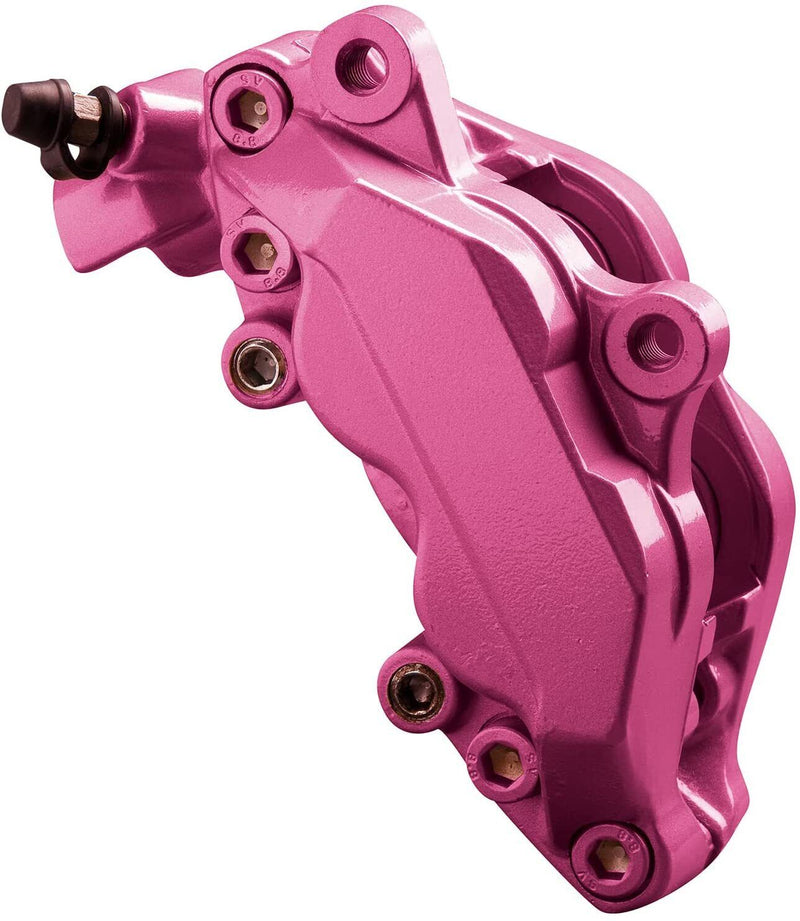 Foliatec Pink Metallic FT2169 Car Bike Engine Brake Caliper High Temp Paint Lacquer Kit +Caps