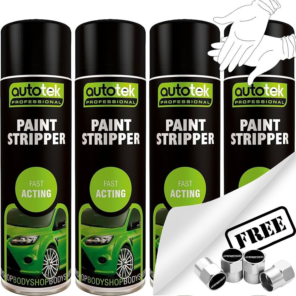 Autotek Paint Stripper Spray 4 Cans