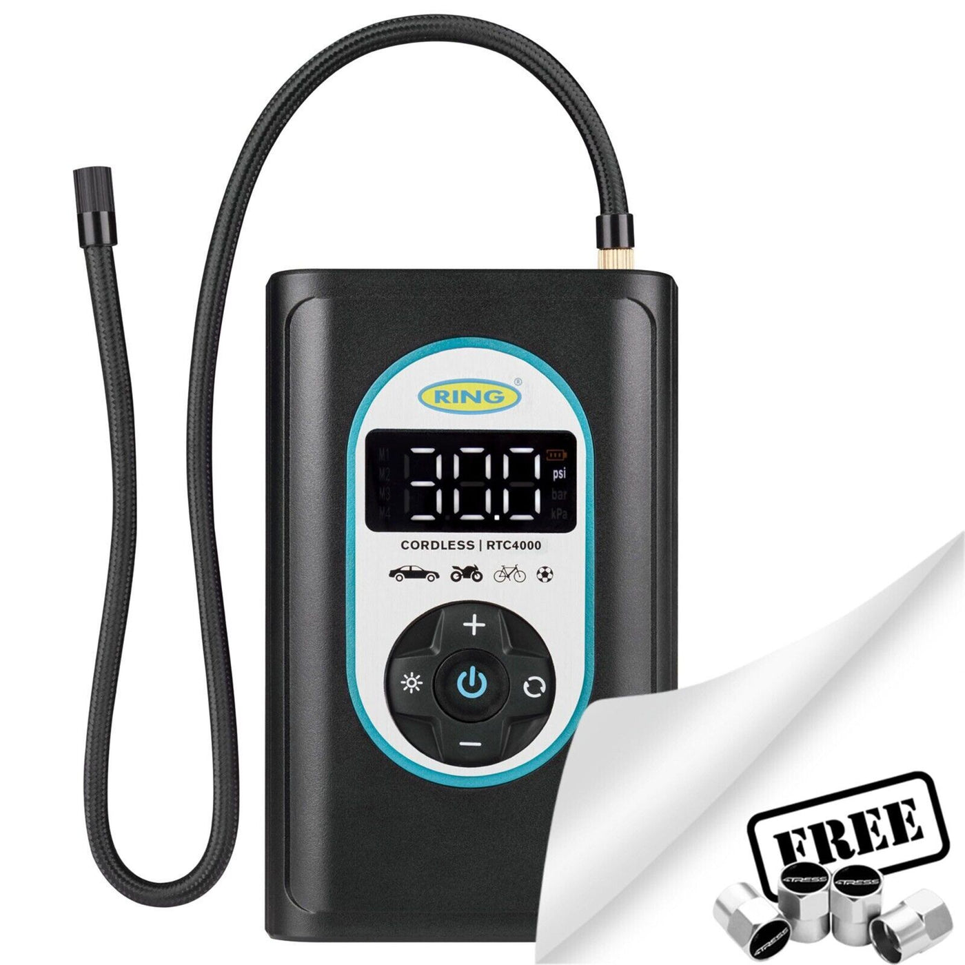 Rechargeable car tyre pump hotsell
