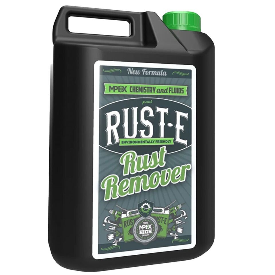 2x Rust-E Rust Remover Fluid Biodegradable Solution 10L