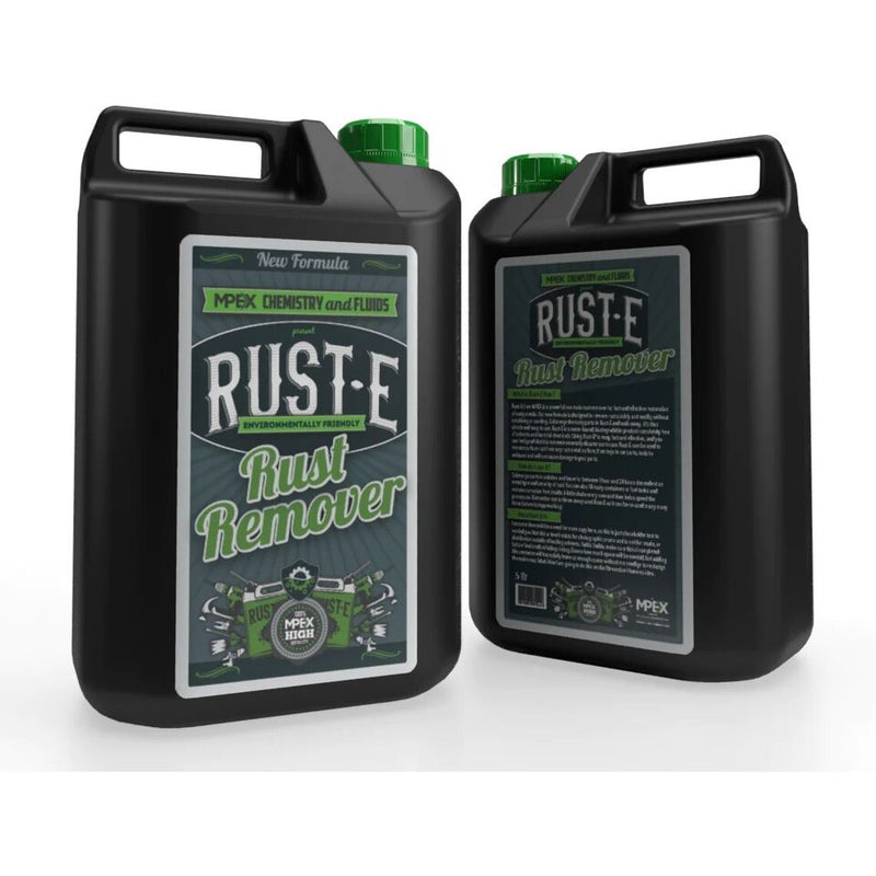 Rust-E Rust Remover Liquid Environmentally Friendly Removes Metal Oxides 5L +Caps