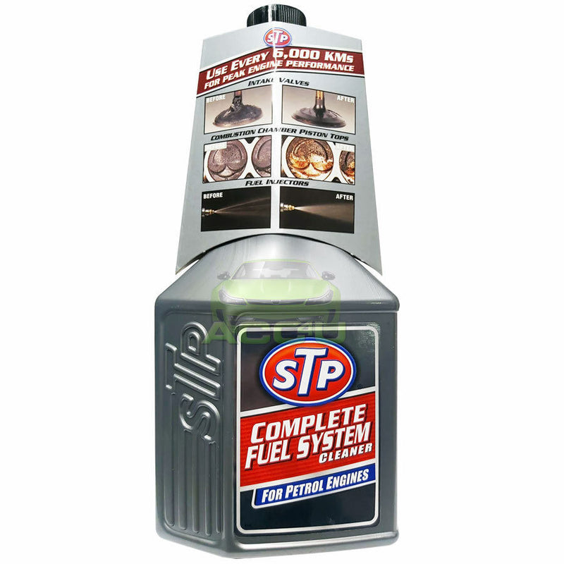 STP Car Petrol Engine Complete Fuel System Cleaner Performance +Caps