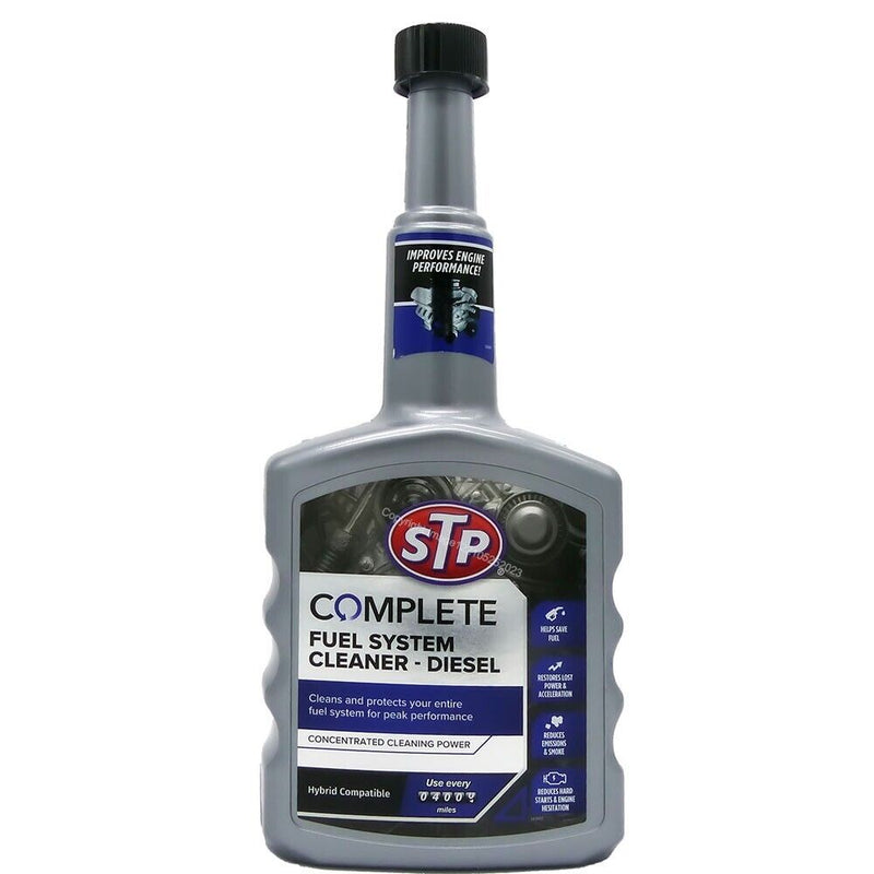 2x STP Complete Fuel System Diesel Injector Cleaner Treatment 400ml +Caps