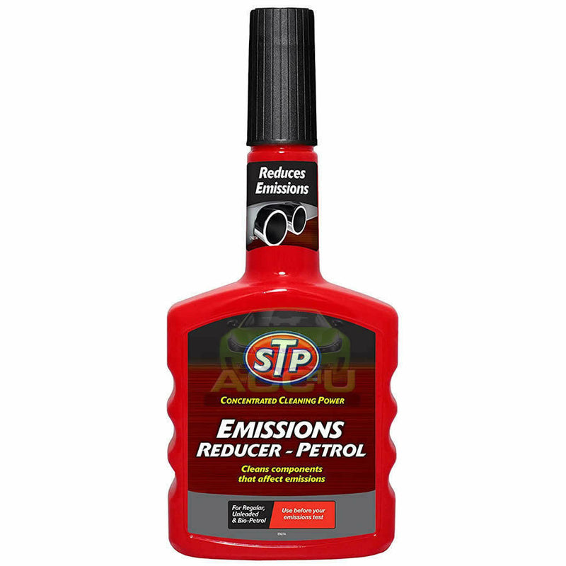 STP Car High Mileage PETROL Fuel Injector Cleaner + Emissions Reducer Twin Pack