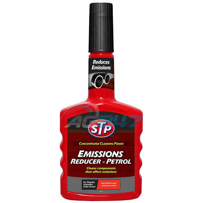 STP Petrol Engine Emissions Reducer 400ml + STP Petrol Fuel Injector Cleaner. 2
