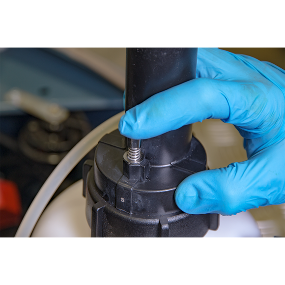 Sealey Car Brake & Clutch Bleeding System Kit Bleed Tool 2.5L Fill Pump +Caps