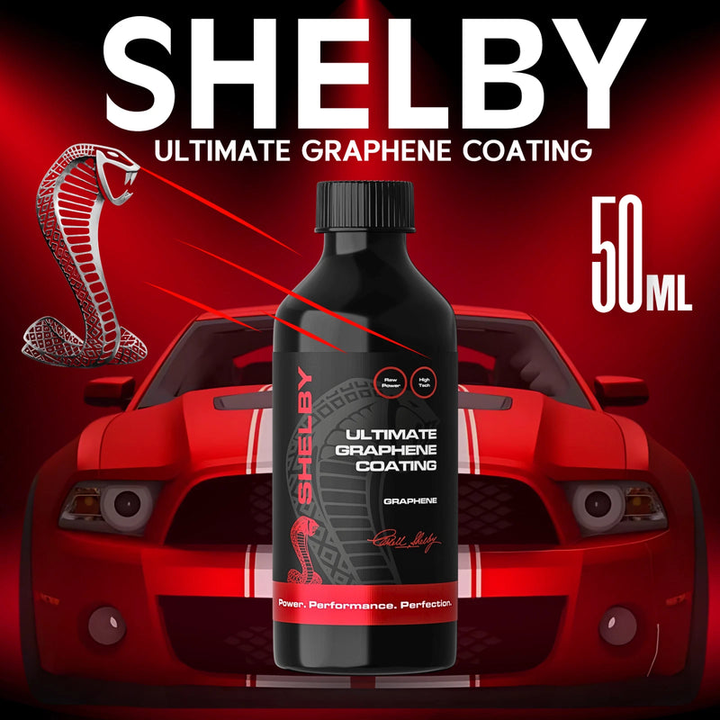Shelby Official Car 4x4 Graphene Ceramic Coating Sealant Hydrophobic Effect 50mL