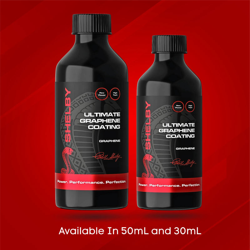 Shelby Official Car 4x4 Graphene Ceramic Coating Sealant Hydrophobic Effect 50mL