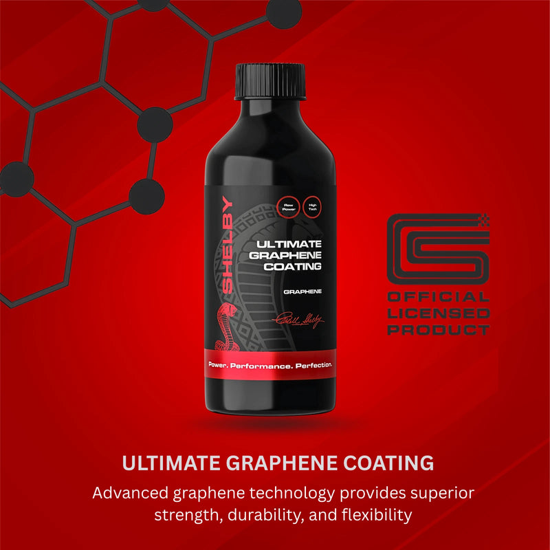 Shelby Official Car 4x4 Graphene Ceramic Coating Sealant Hydrophobic Effect 50mL