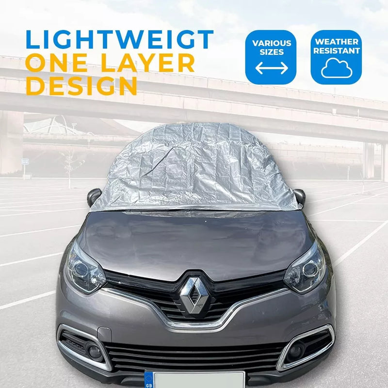 Simply Rain UV Sun Frost Resistant Fully Breathable Car Top Cover CTC3 +Caps
