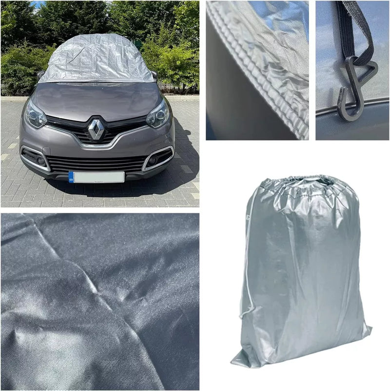 Simply Rain UV Sun Frost Resistant Fully Breathable Car Top Cover CTC3 +Caps