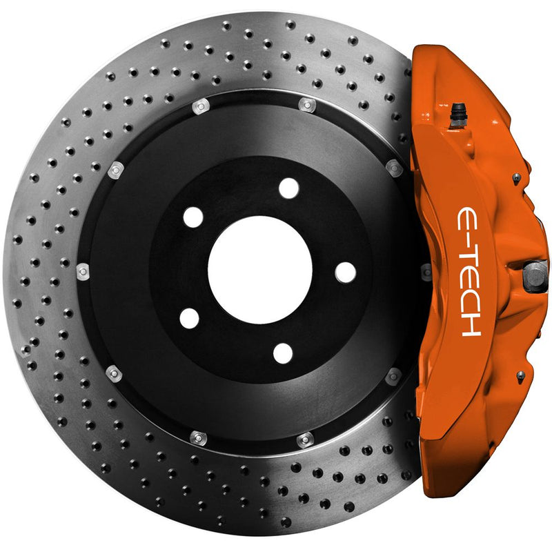 E-Tech Orange Brake Caliper Spray Paint Enamel Coating Aerosol Can 400mL