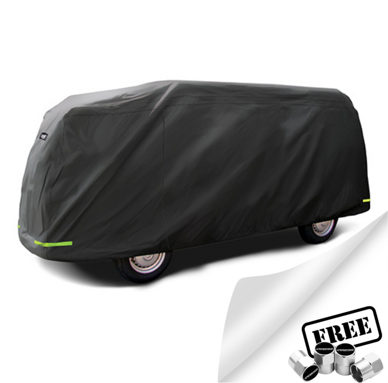 Volkswagen VW T2 Grey Camper Van Cover Heavy Duty Waterproof Maypole + Caps