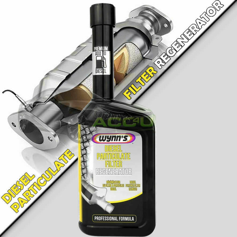 2x Wynns Car Diesel Engine DPF Diesel Particulate Filter Regenerator Cleaner +Caps