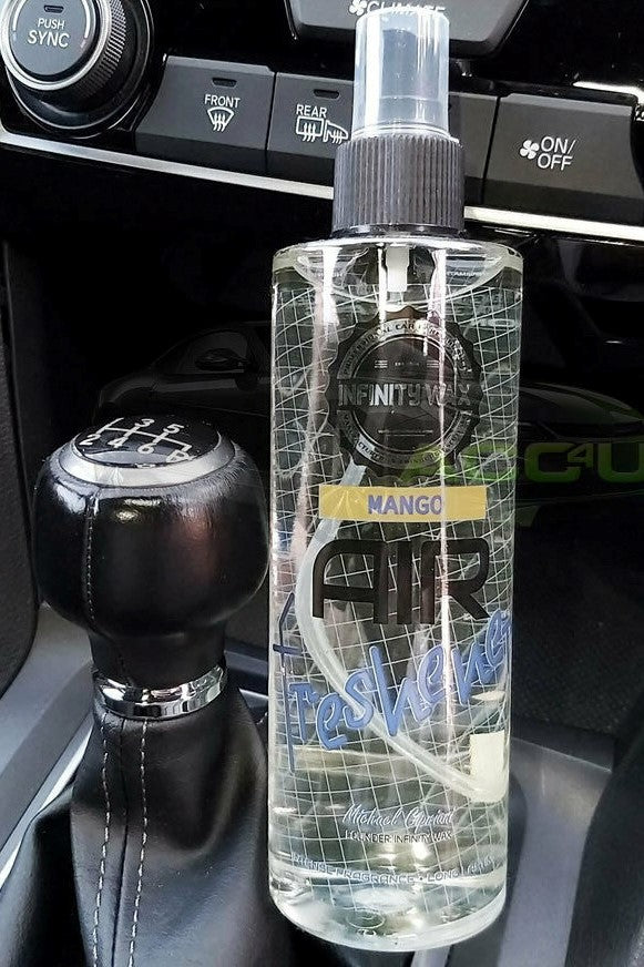 Infinity Wax Mango Fragrance Scent Car Air Freshener Mist Spray 250ml Bottle