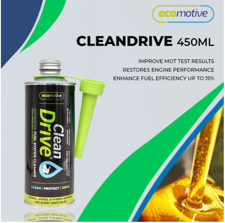 Clean Drive Car Van 4x4 Petrol Diesel Fuel System EGR Valve DPF Lambda Sensors Cleaner