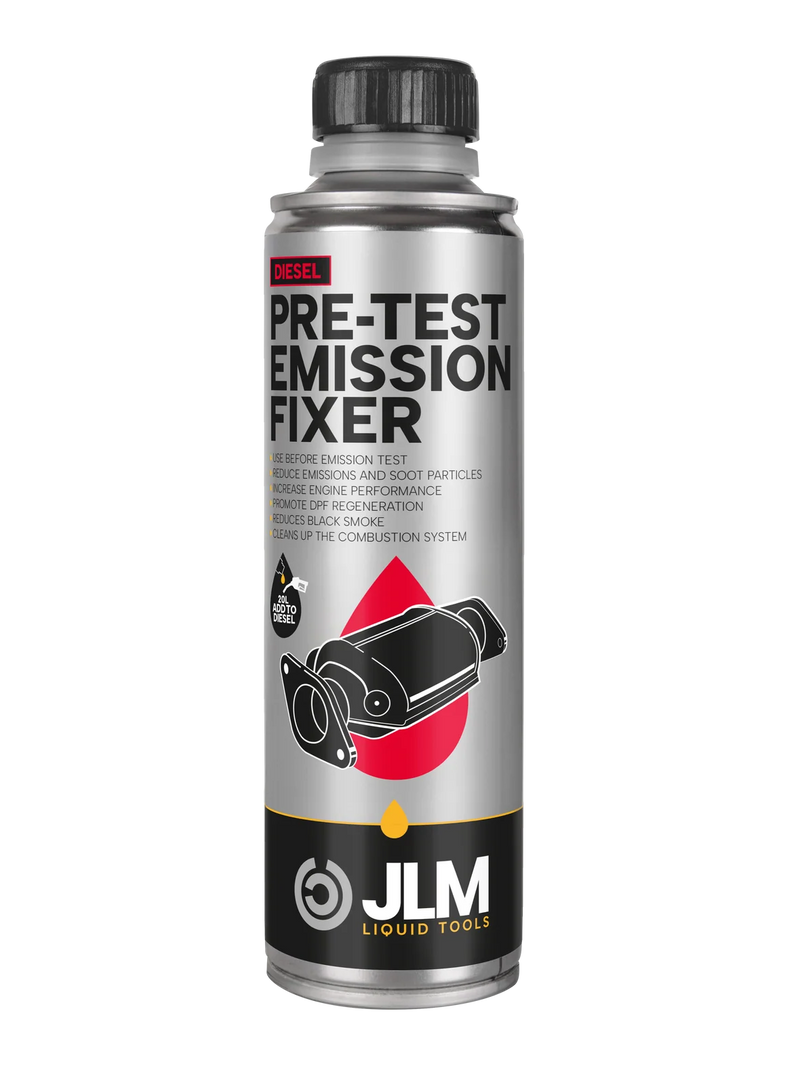 JLM Diesel Car Exhaust Pre-Test Emission Reducer Fixer DPF Soot Cleaner + Caps